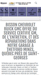 Mobile Screenshot of bisson-tm.com